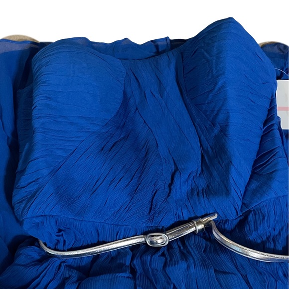 Donna Morgan Blue Strapless Formal Dress, Size 10, New with Tags, See Details π - Picture 3 of 11